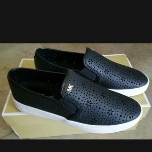 Michael Kors Kane perforated slip on